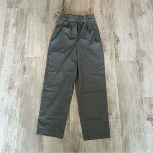 Classic Gray High waisted Women's trousers